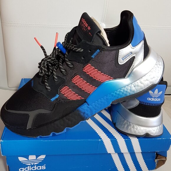ADIDAS NIGHT JOGGER BOOST MEN'S US SIZE 11.5 BRAND NEW IN BOX - Picture 1 of 9
